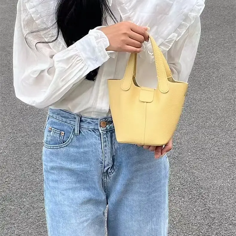 American Style Women's Yellow Tote Bag Summer 2026 - Image 3