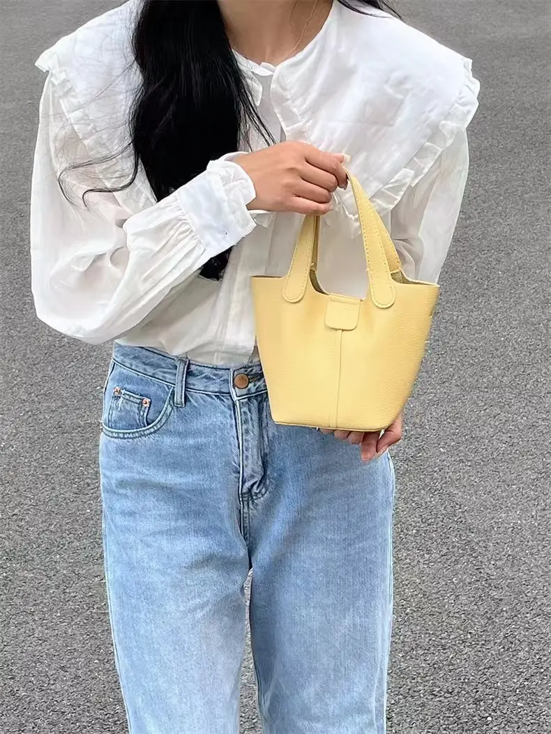 American Style Women's Yellow Tote Bag Summer 2026 — feature 10