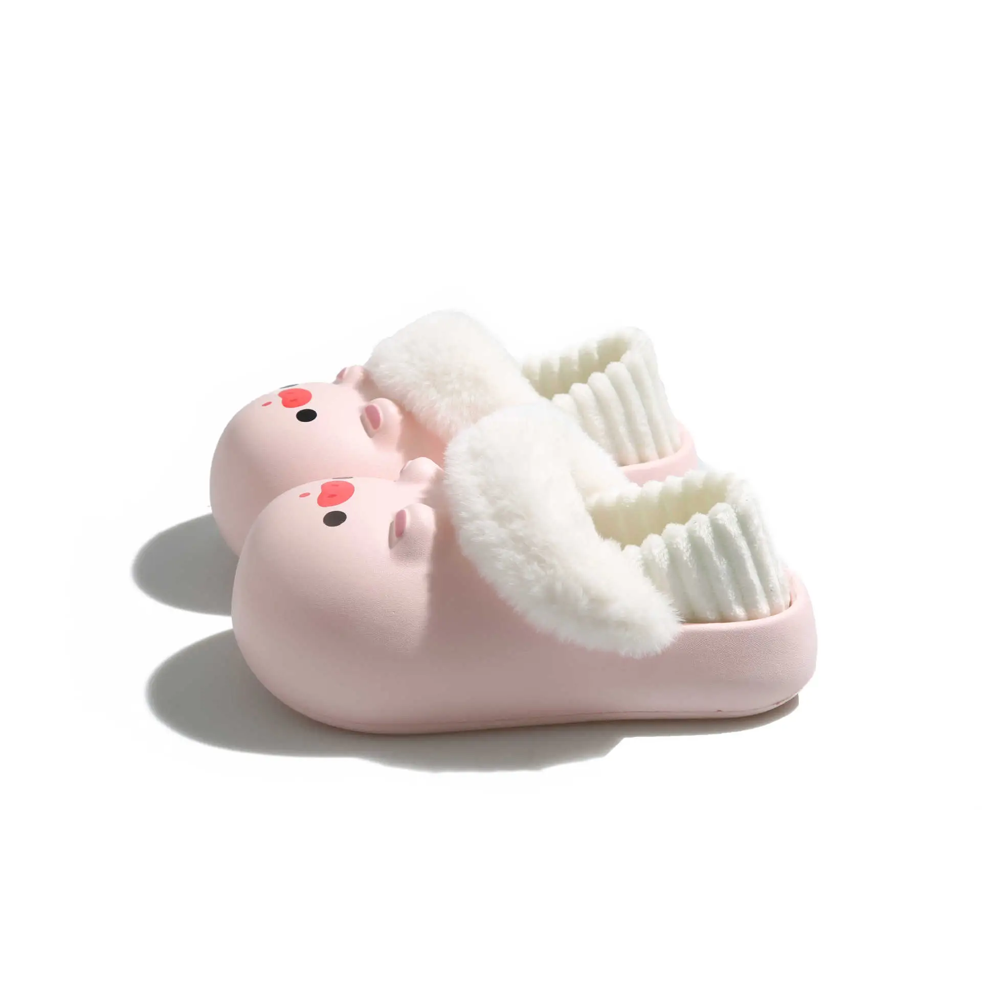 Cartoon Plush Slippers for Women Winter Warm - Image 10
