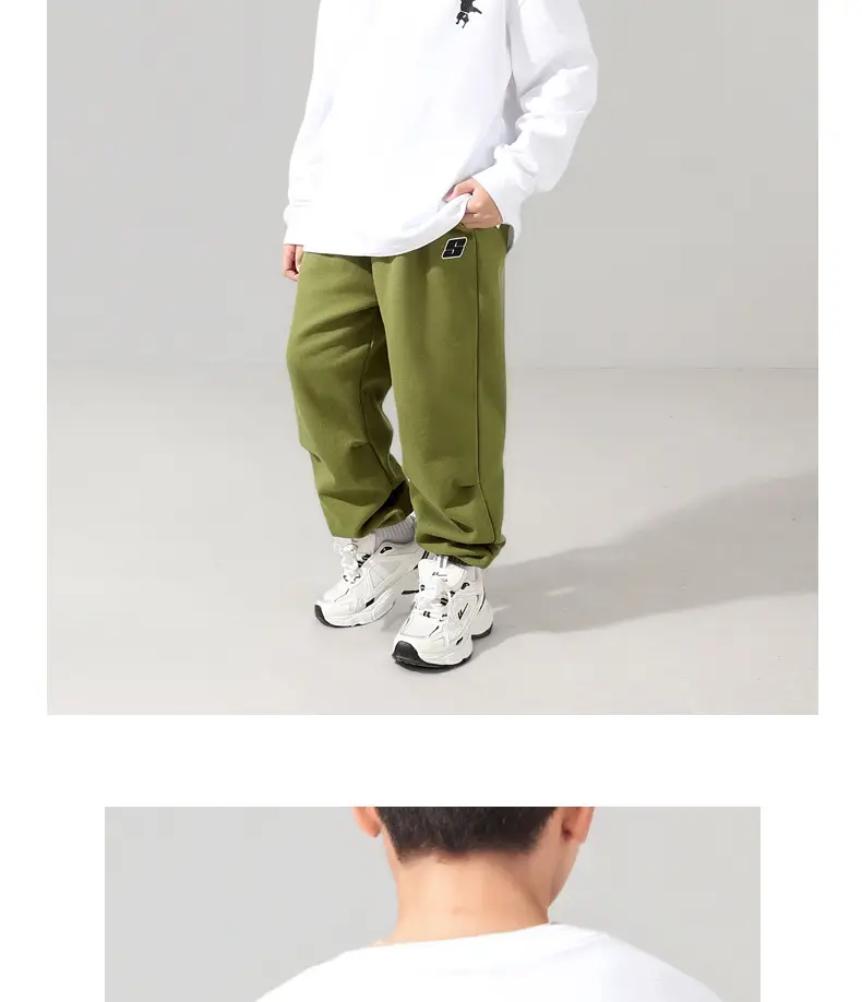 Kids Korean Style Long Sleeve Printed T-Shirt Green — feature 11