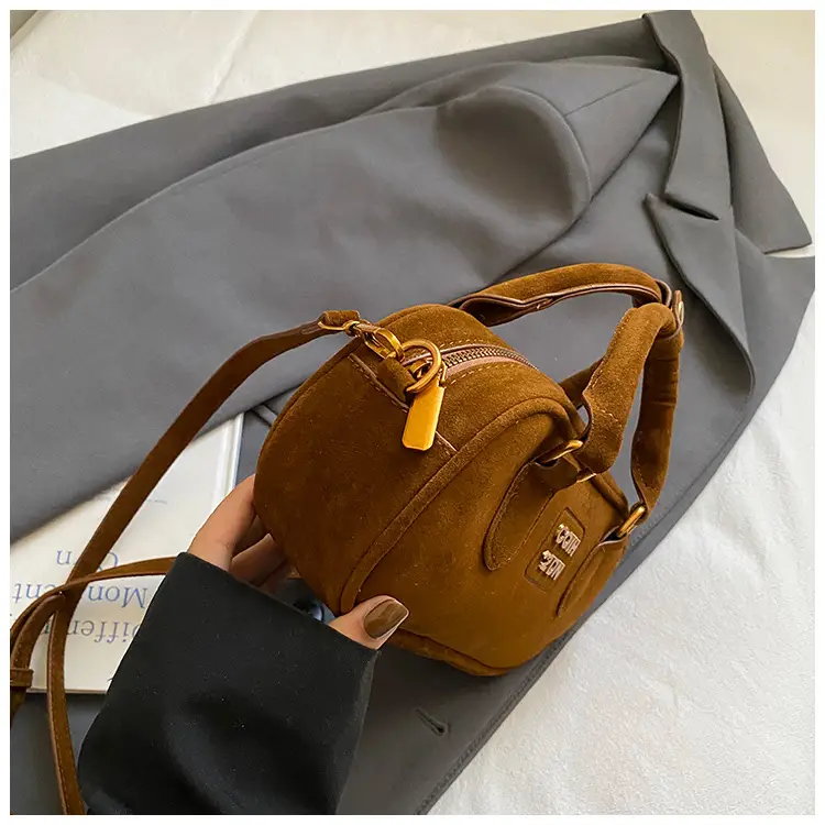 Frosted Women's Shoulder Crossbody Bag with Pendant — feature 20