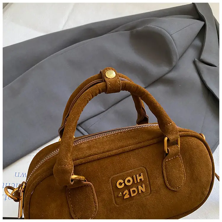 Frosted Women's Shoulder Crossbody Bag with Pendant — feature 21