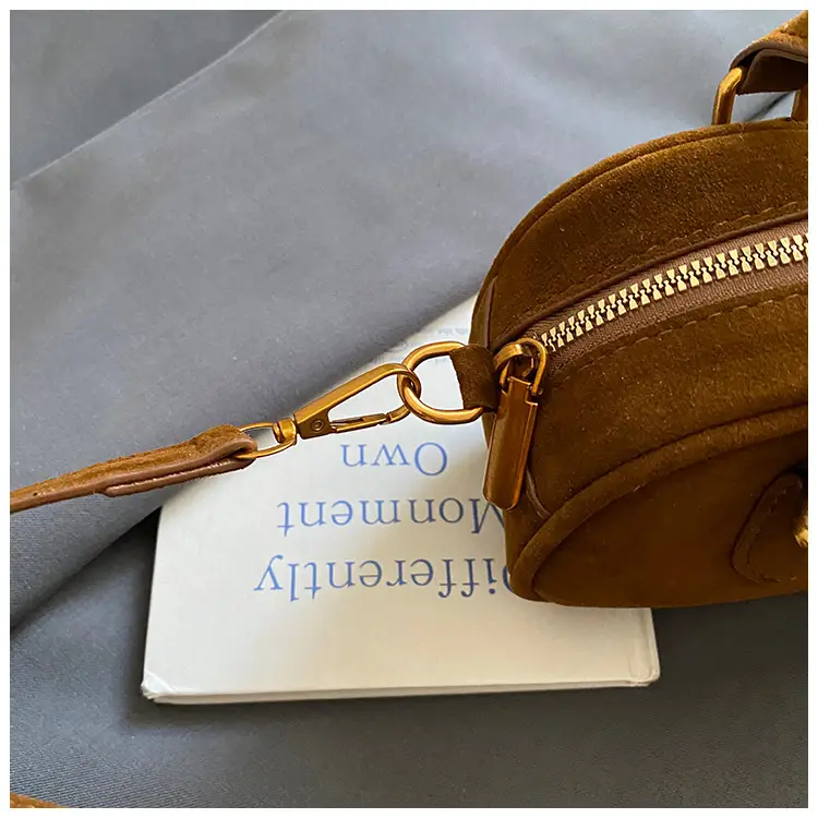 Frosted Women's Shoulder Crossbody Bag with Pendant — feature 22