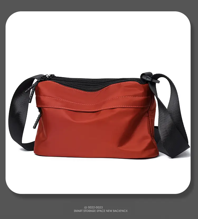 Men's Crossbody Bag Canvas Waterproof Large Capacity — feature 16