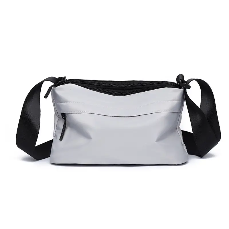 Men's Crossbody Bag Canvas Waterproof Large Capacity - Image 3