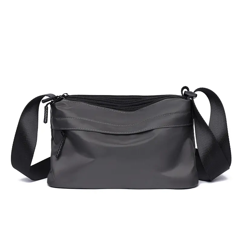 Men's Crossbody Bag Canvas Waterproof Large Capacity - Image 4