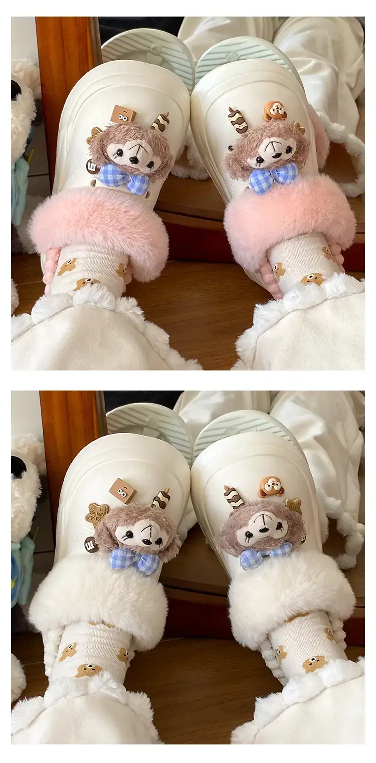 Cute Cartoon Winter Slippers for Girls — feature 10
