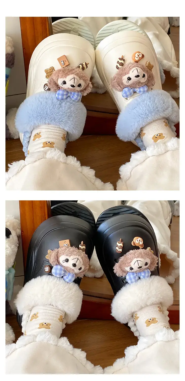 Cute Cartoon Winter Slippers for Girls — feature 11