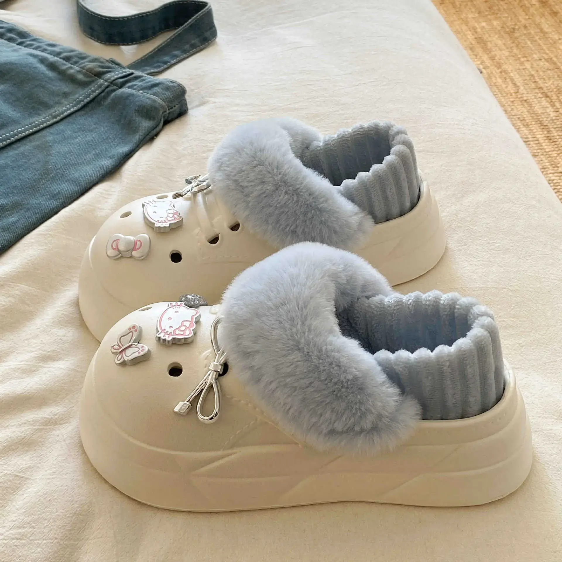 Cute Cartoon Winter Slippers for Girls - Image 19