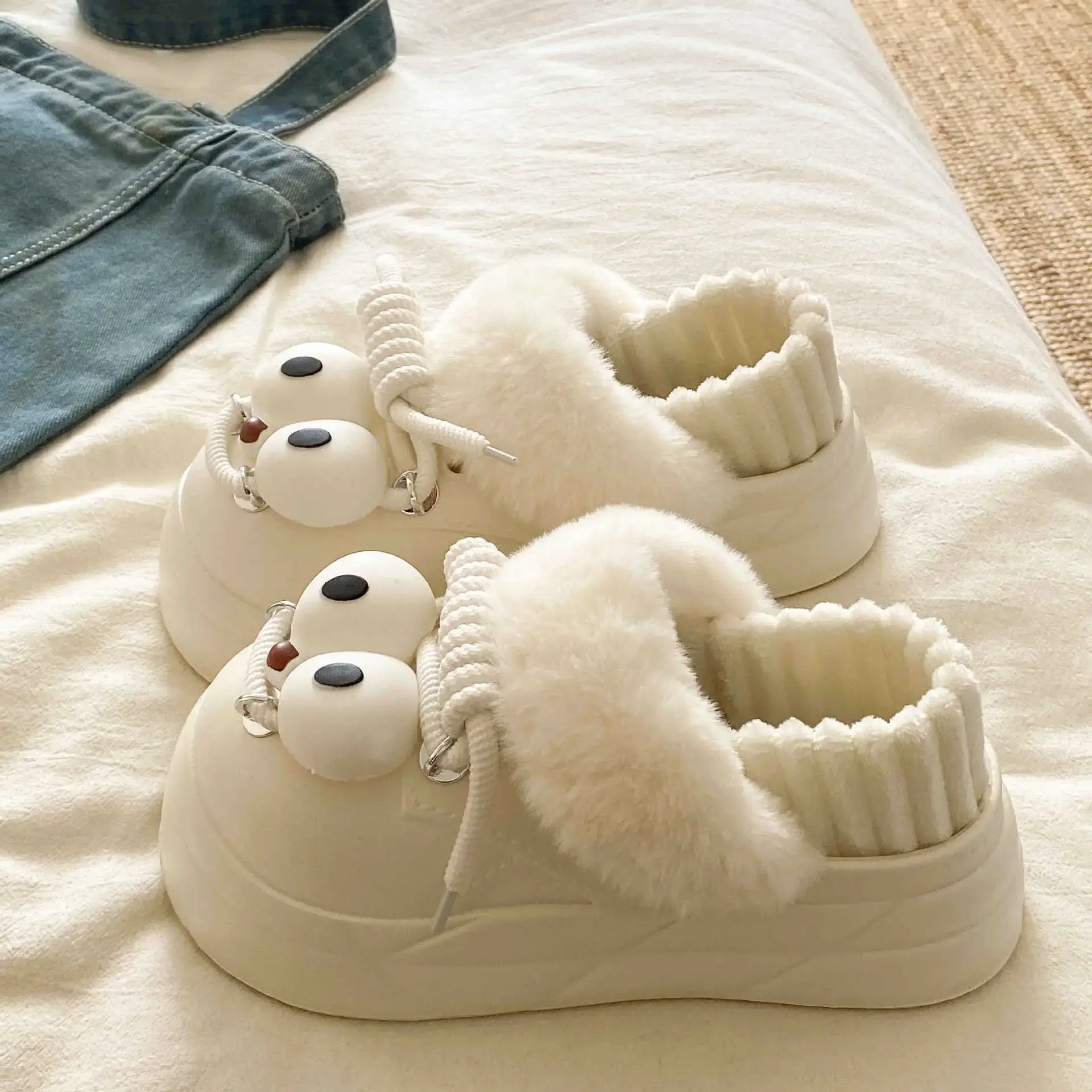 Cute Cartoon Winter Slippers for Girls - Image 31