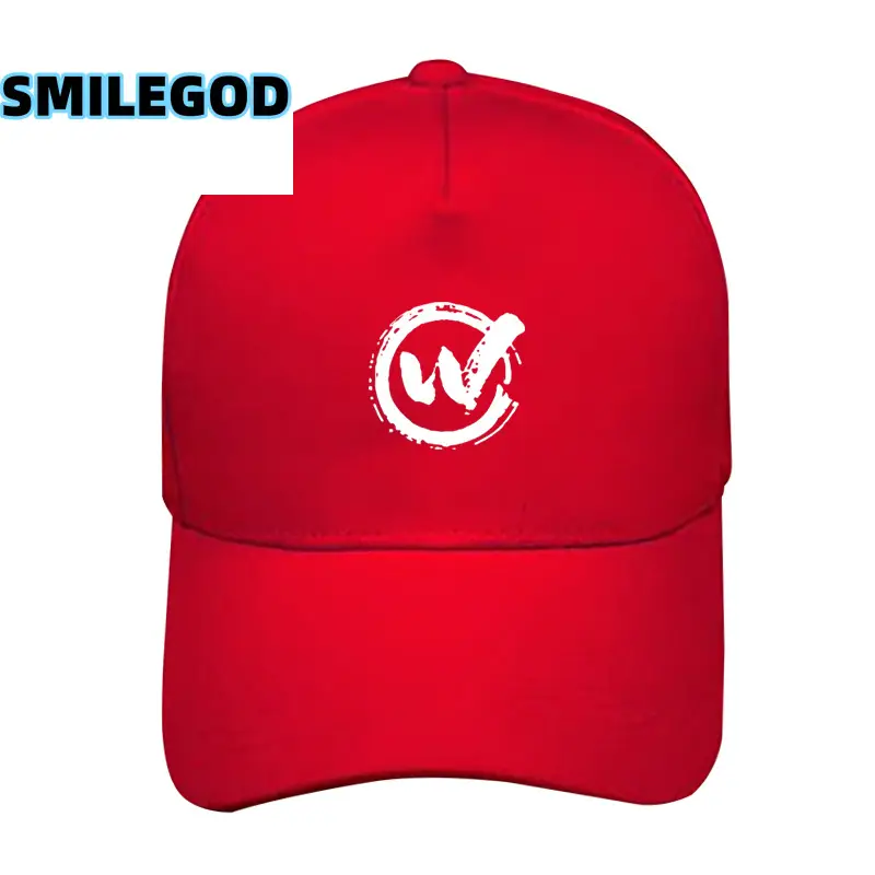 White Logo Baseball Cap Unisex with Crown Design - Image 10