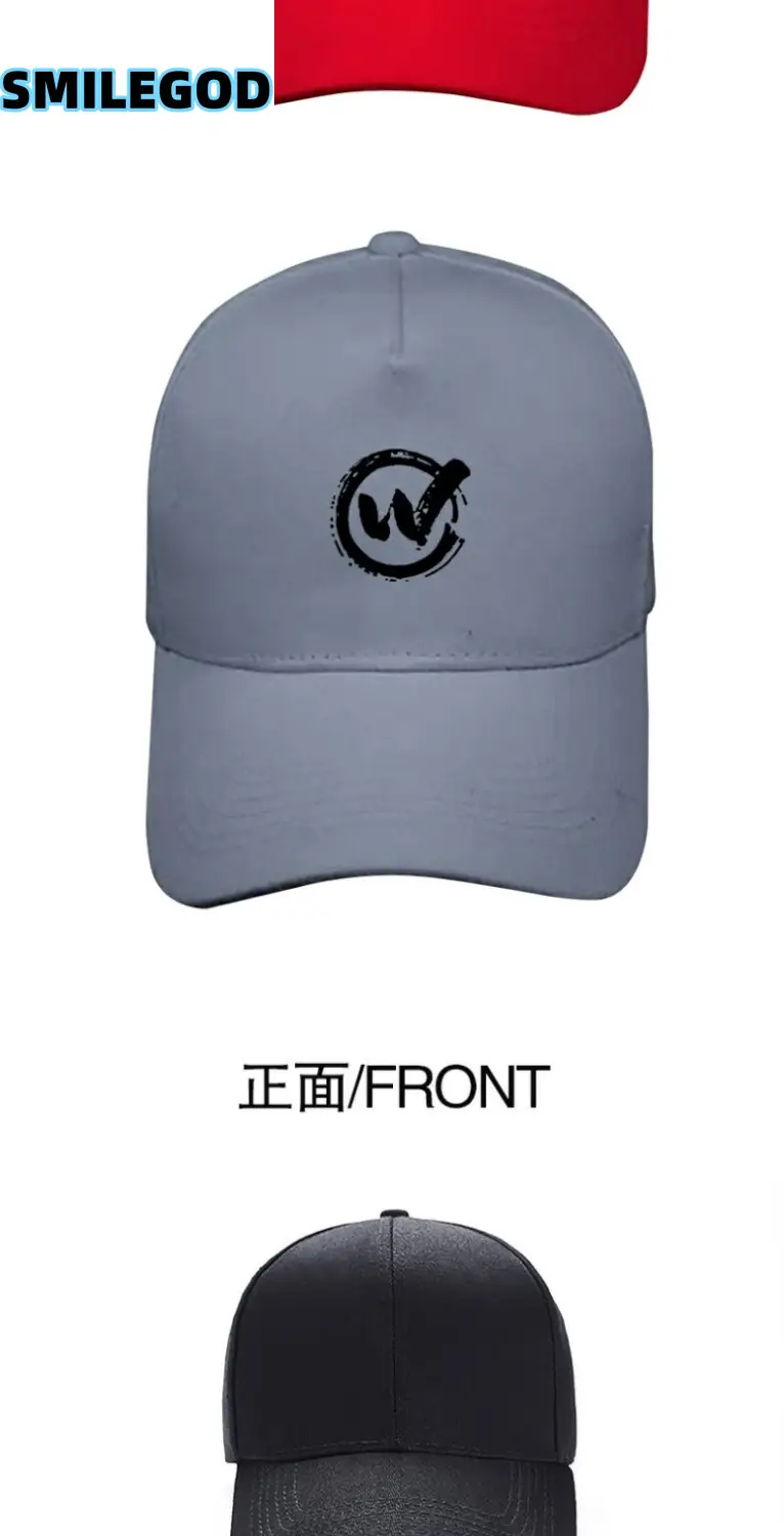 White Logo Baseball Cap Unisex with Crown Design — feature 5