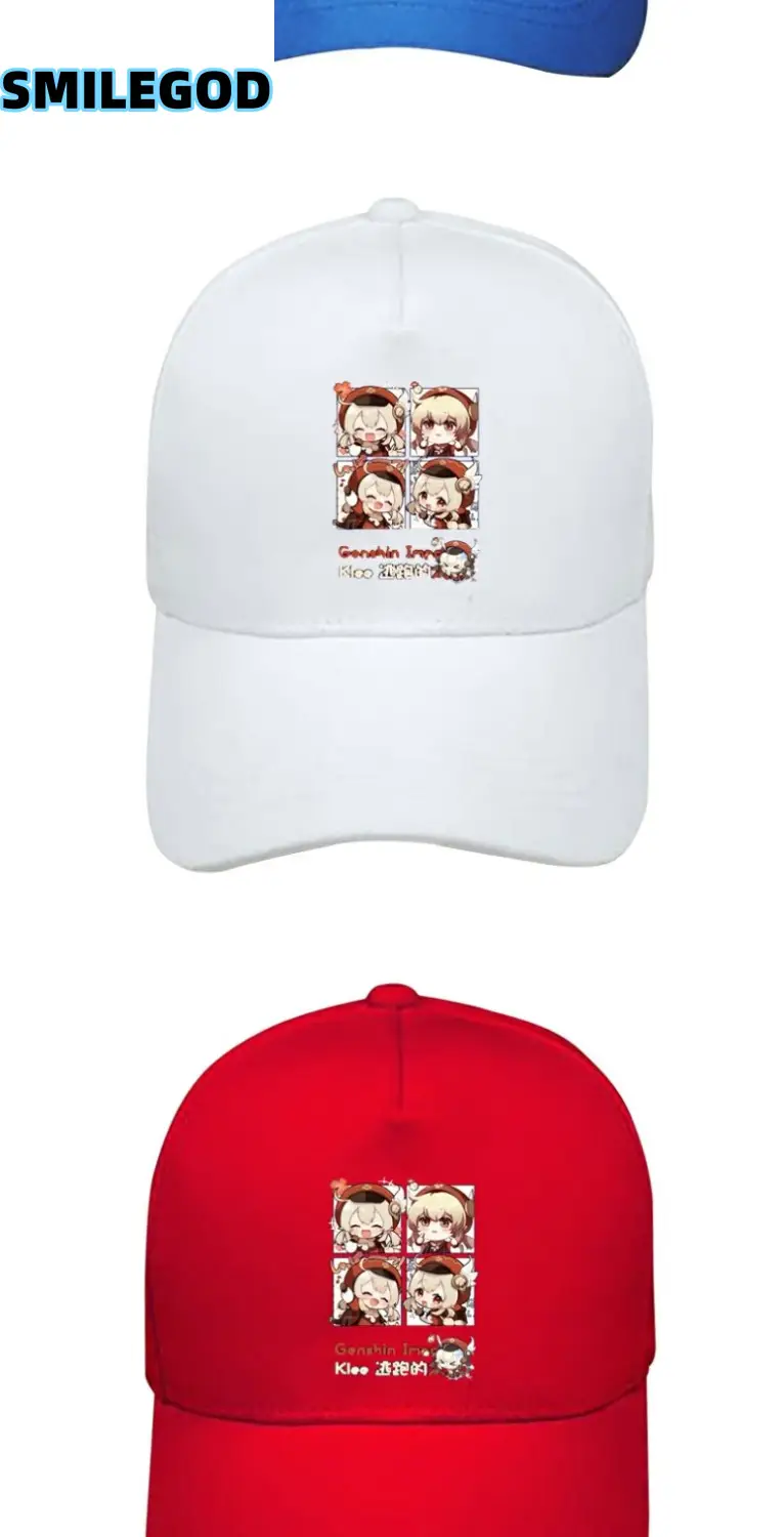 Genshin Impact Klee Cap Red Diamond Embroidered — feature 4
