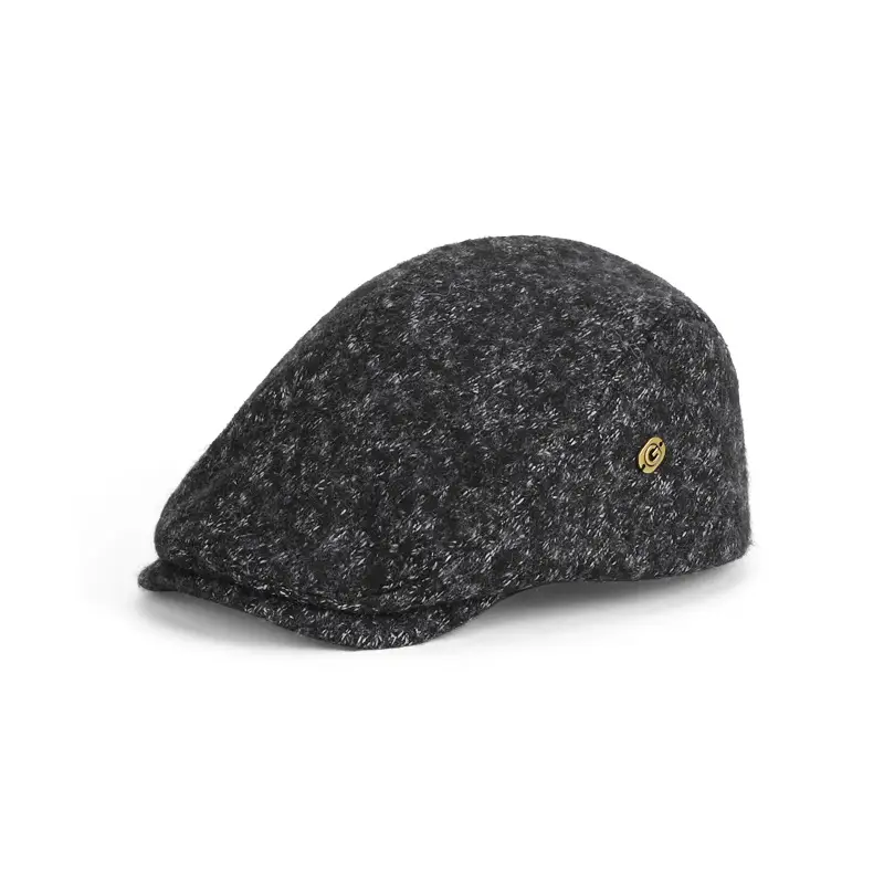 Men's Fleece Lined Painter's Hat Brown Duck Tongue Forward - Image 2