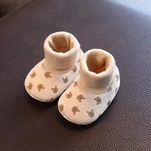 Baby Velvet Sneakers for Boys Girls 0-1 Years