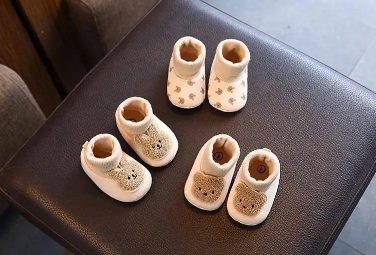 Baby Velvet Sneakers for Boys Girls 0-1 Years — feature 4