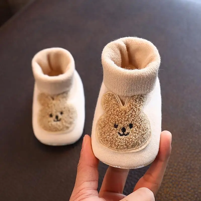 Baby Velvet Sneakers for Boys Girls 0-1 Years
