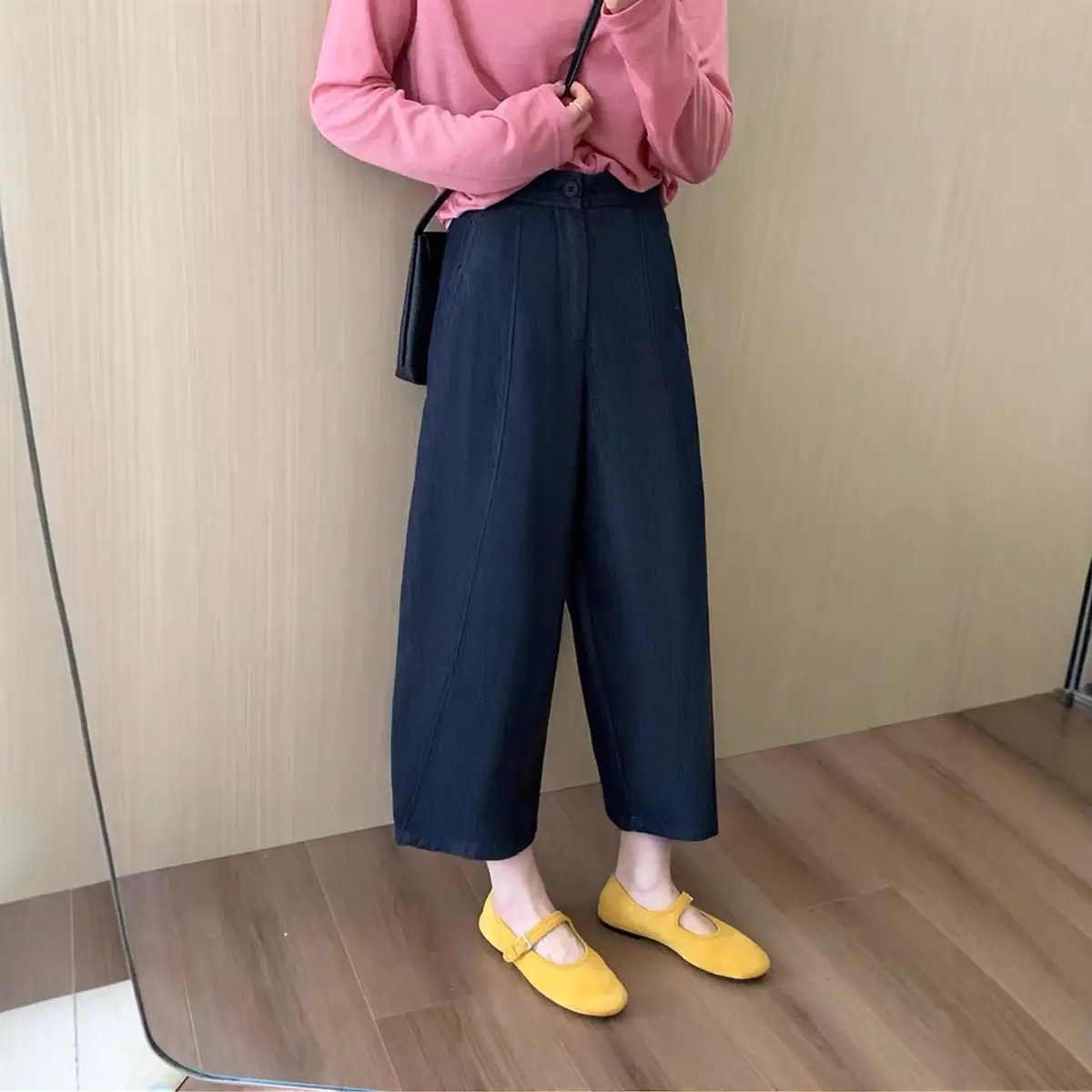 Dark Blue Harem Jeans Plus Size Pear Shaped Figure