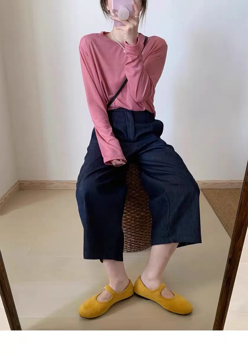 Dark Blue Harem Jeans Plus Size Pear Shaped Figure — feature 14