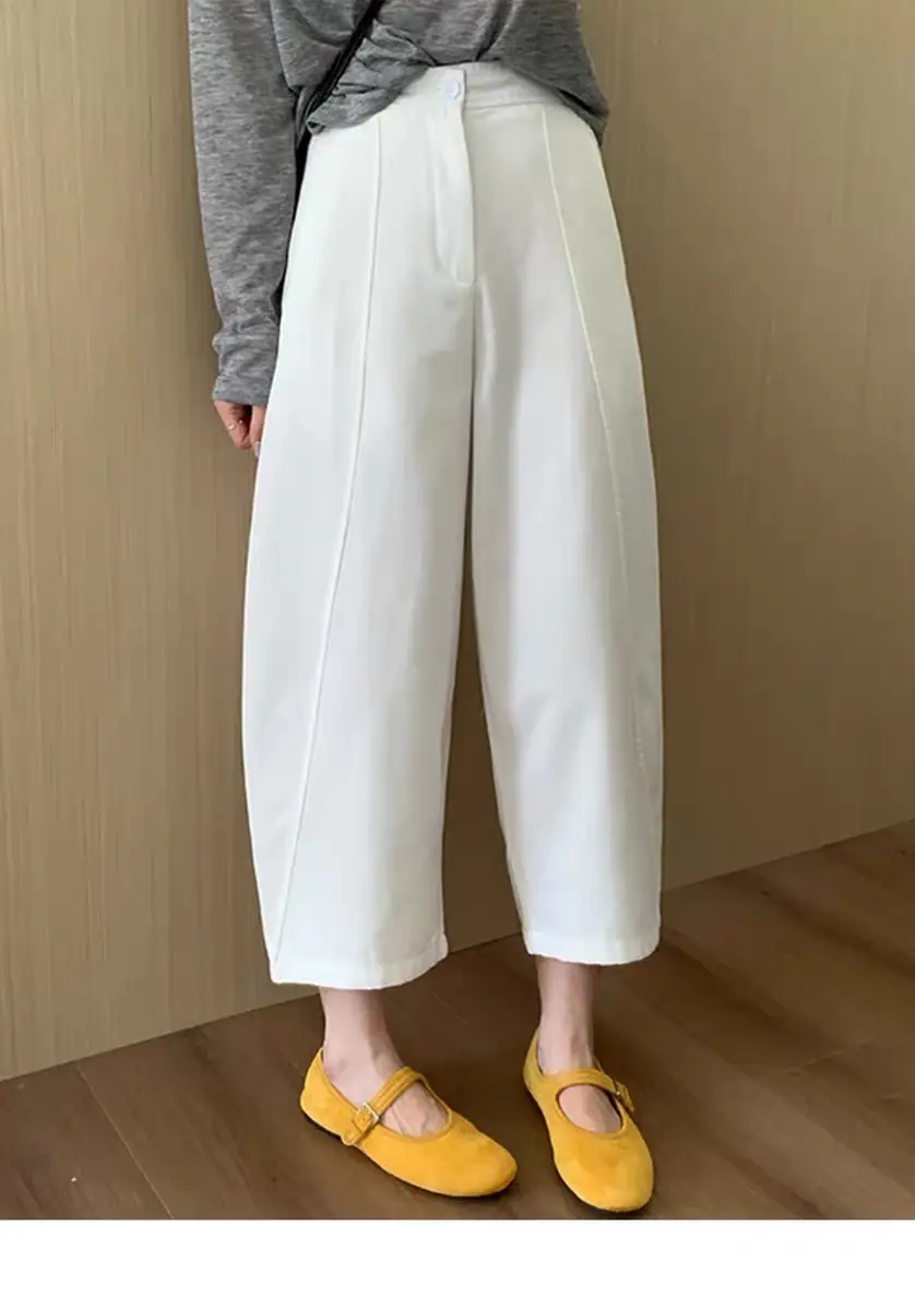 Dark Blue Harem Jeans Plus Size Pear Shaped Figure — feature 15