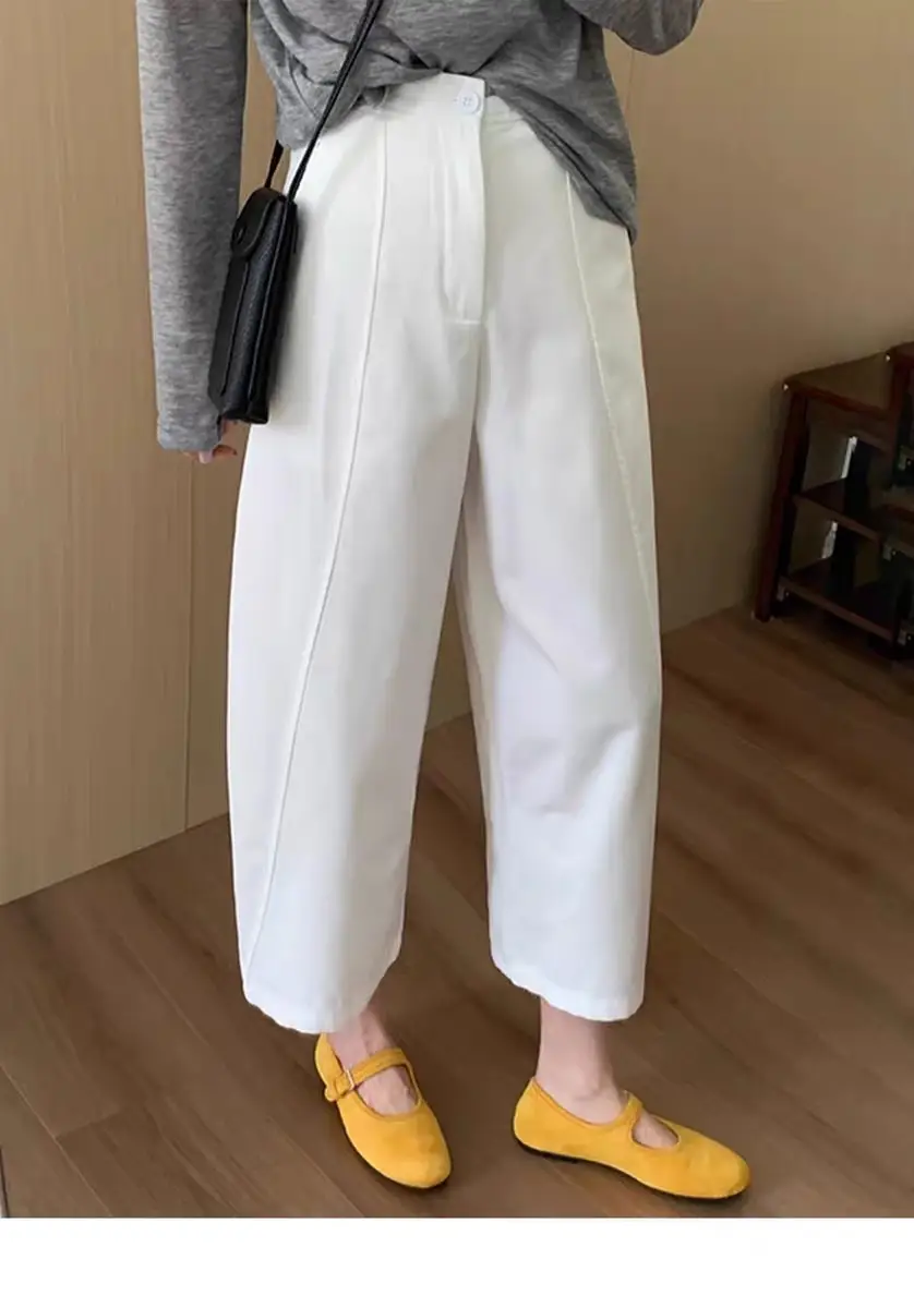 Dark Blue Harem Jeans Plus Size Pear Shaped Figure — feature 16