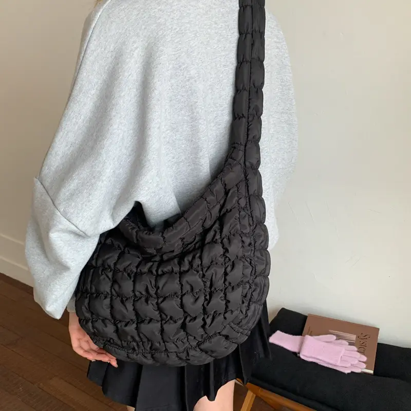2025 New Pleated White Underarm Bag for Women - Image 5