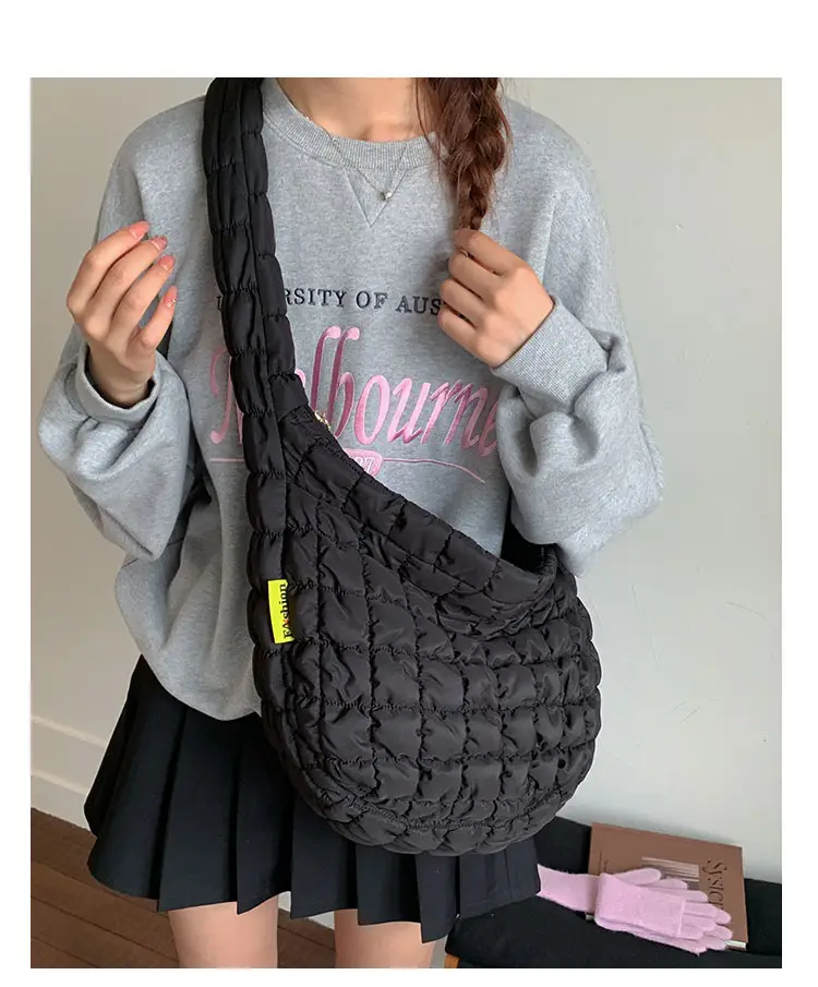 2025 New Pleated White Underarm Bag for Women — feature 19
