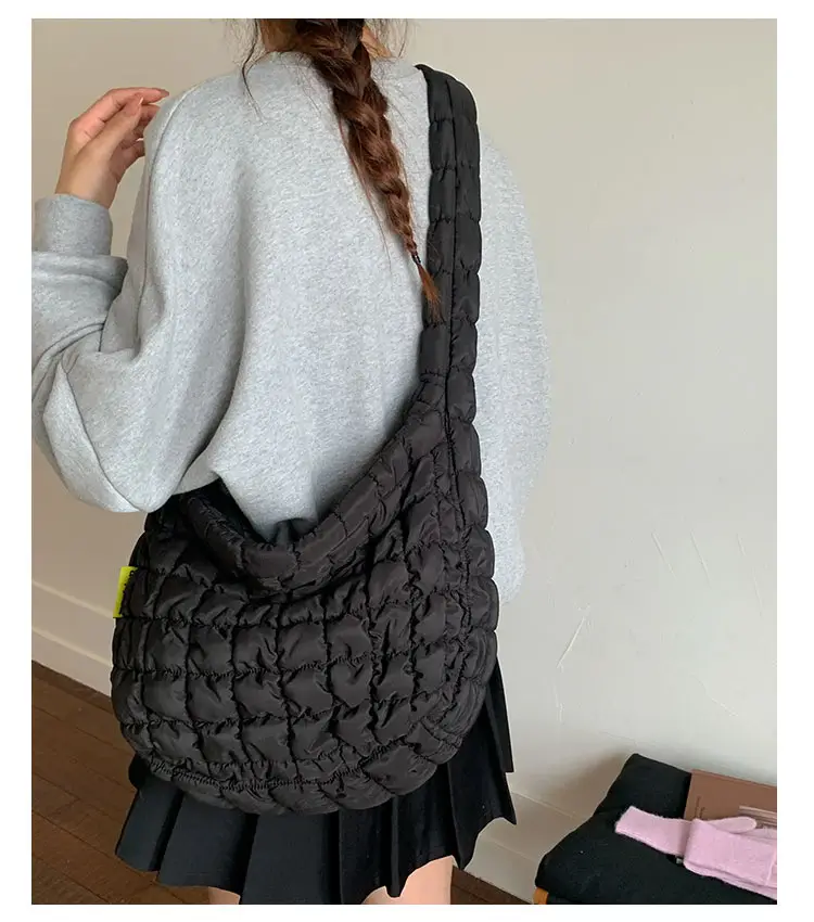 2025 New Pleated White Underarm Bag for Women — feature 20