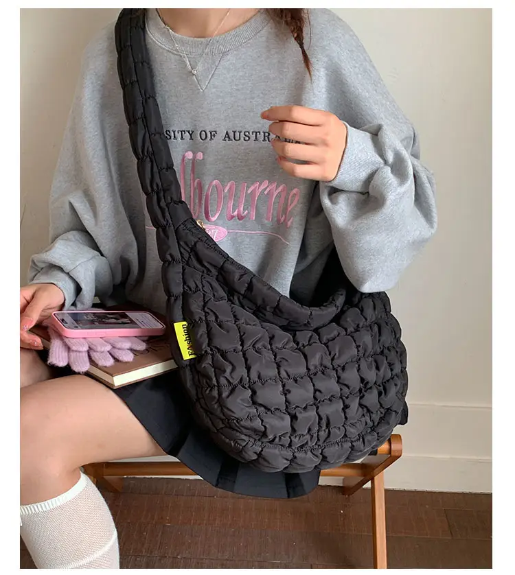2025 New Pleated White Underarm Bag for Women — feature 21