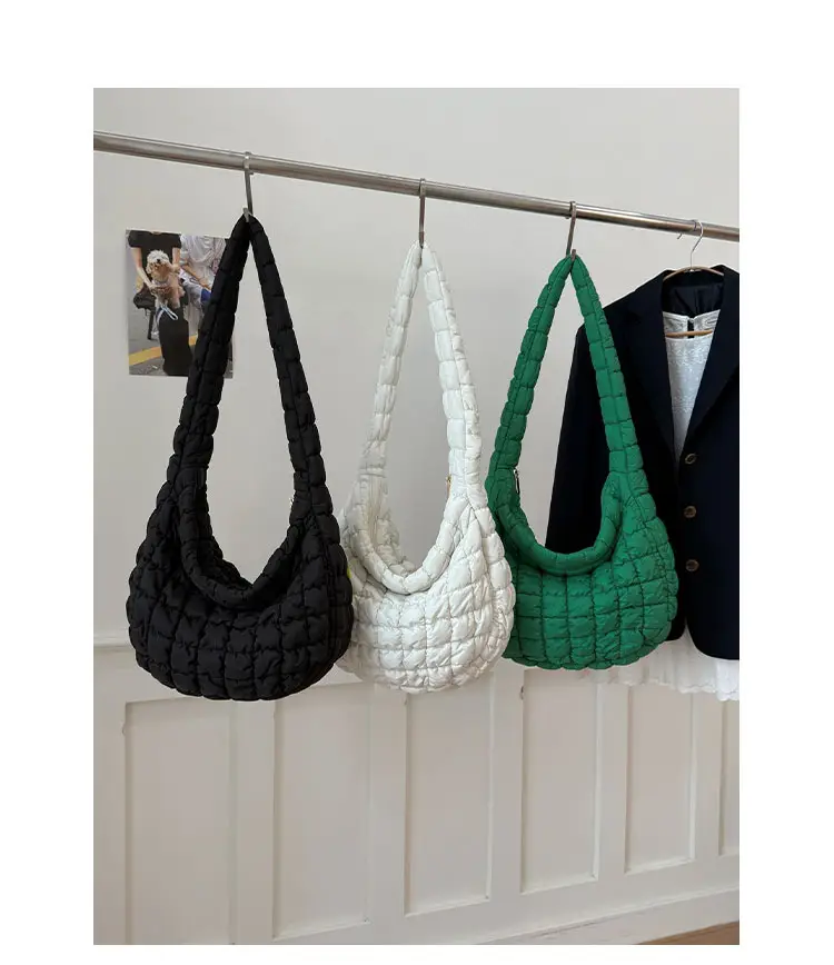 2025 New Pleated White Underarm Bag for Women — feature 6
