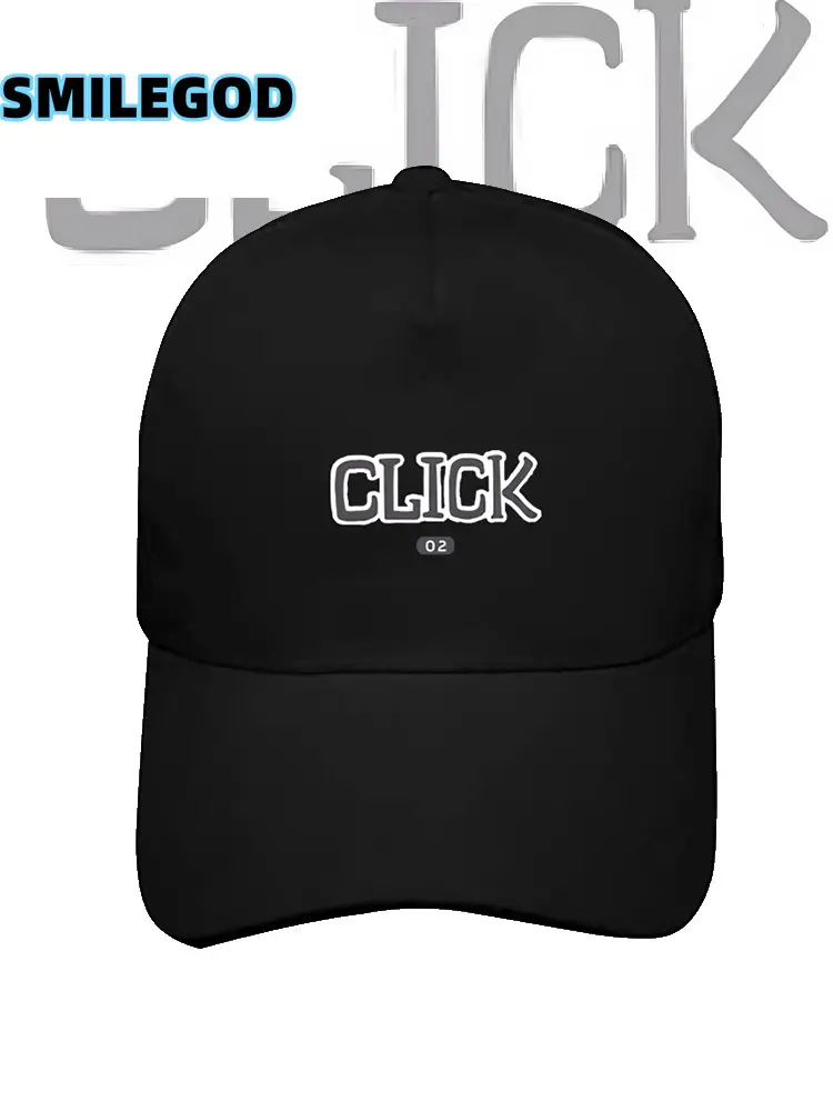 Black Printed Baseball Cap Same Style Anime Cosplay — feature 4