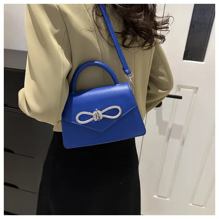 Green Bow Stitching Women's Shoulder Bag — feature 15