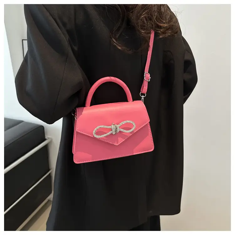 Green Bow Stitching Women's Shoulder Bag — feature 16