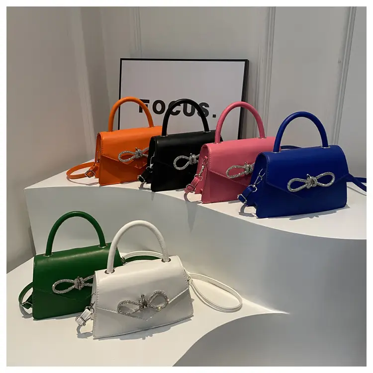 Green Bow Stitching Women's Shoulder Bag — feature 20