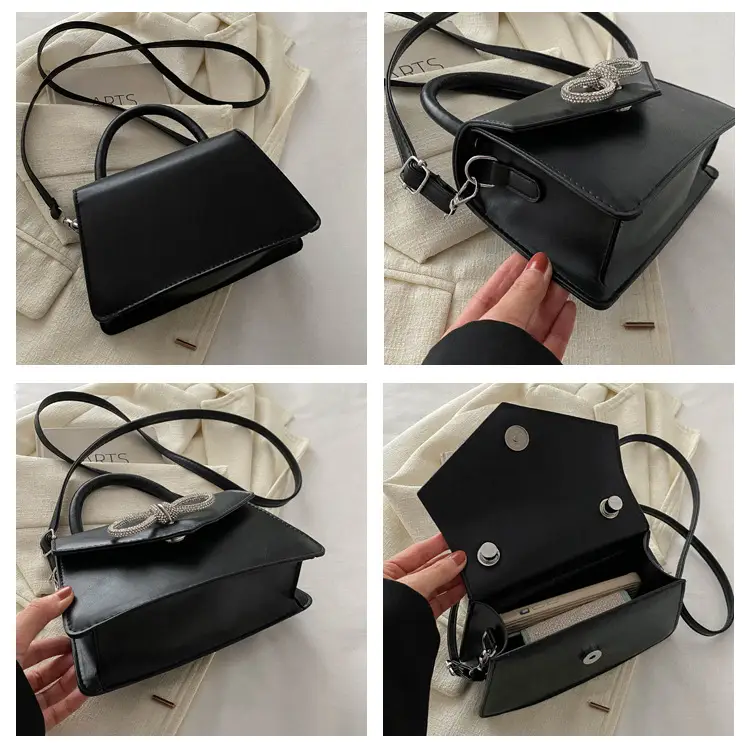 Green Bow Stitching Women's Shoulder Bag — feature 9