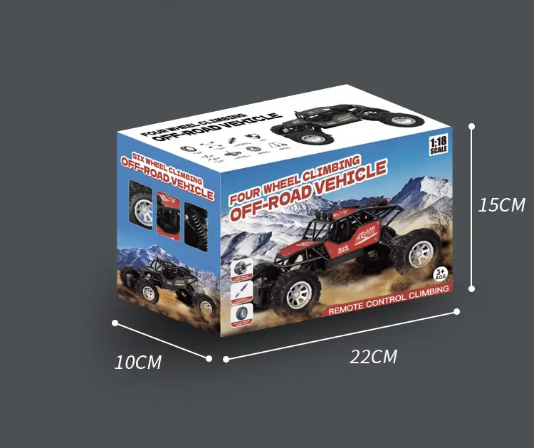 Cross-Border Oversized Remote Control Drift Off-Road Racing Toy Four-Wheel Drive Climbing Bigfoot High-Speed Charging Racing Car — feature 13