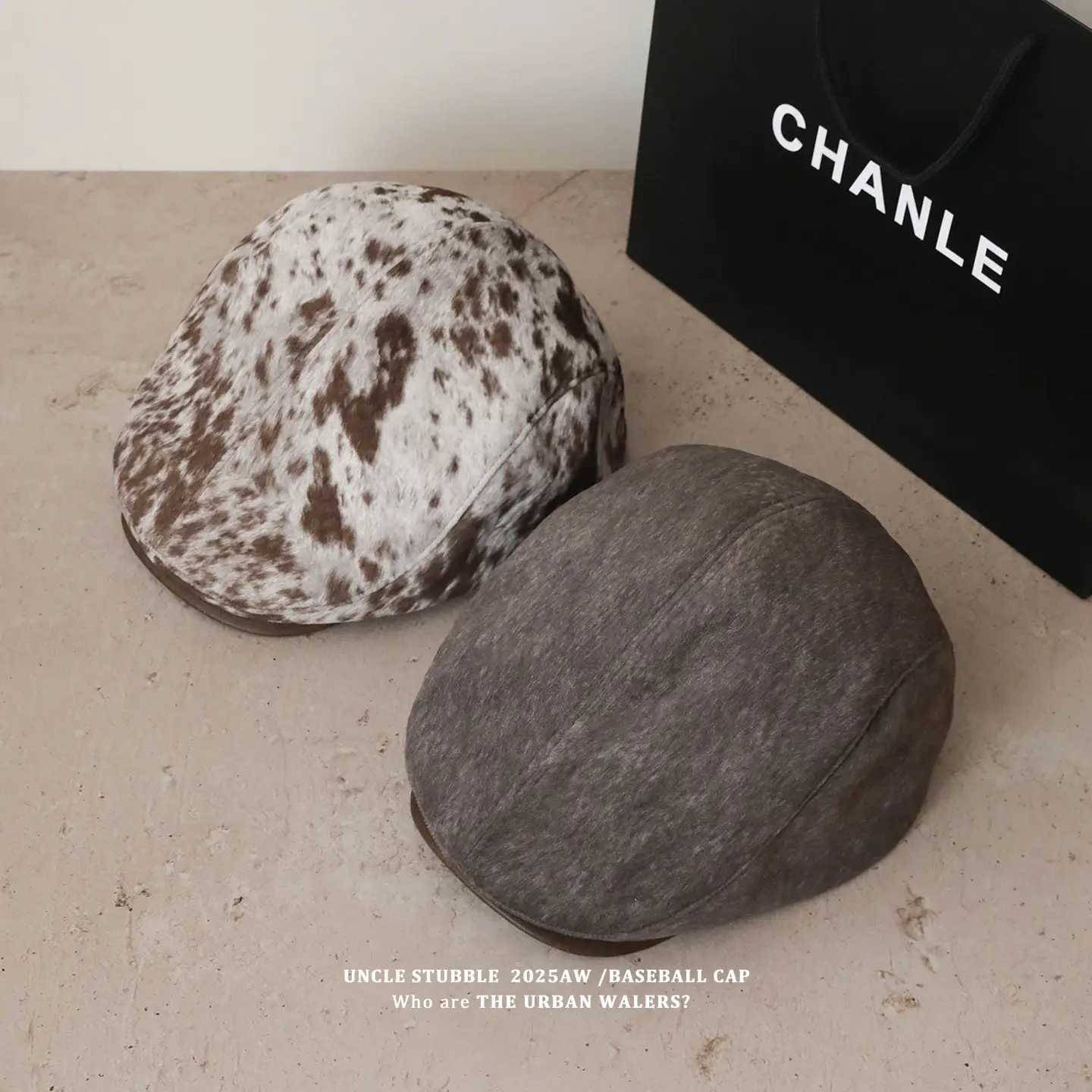 Korean Leopard Print Wool Cap for Girls — feature 5