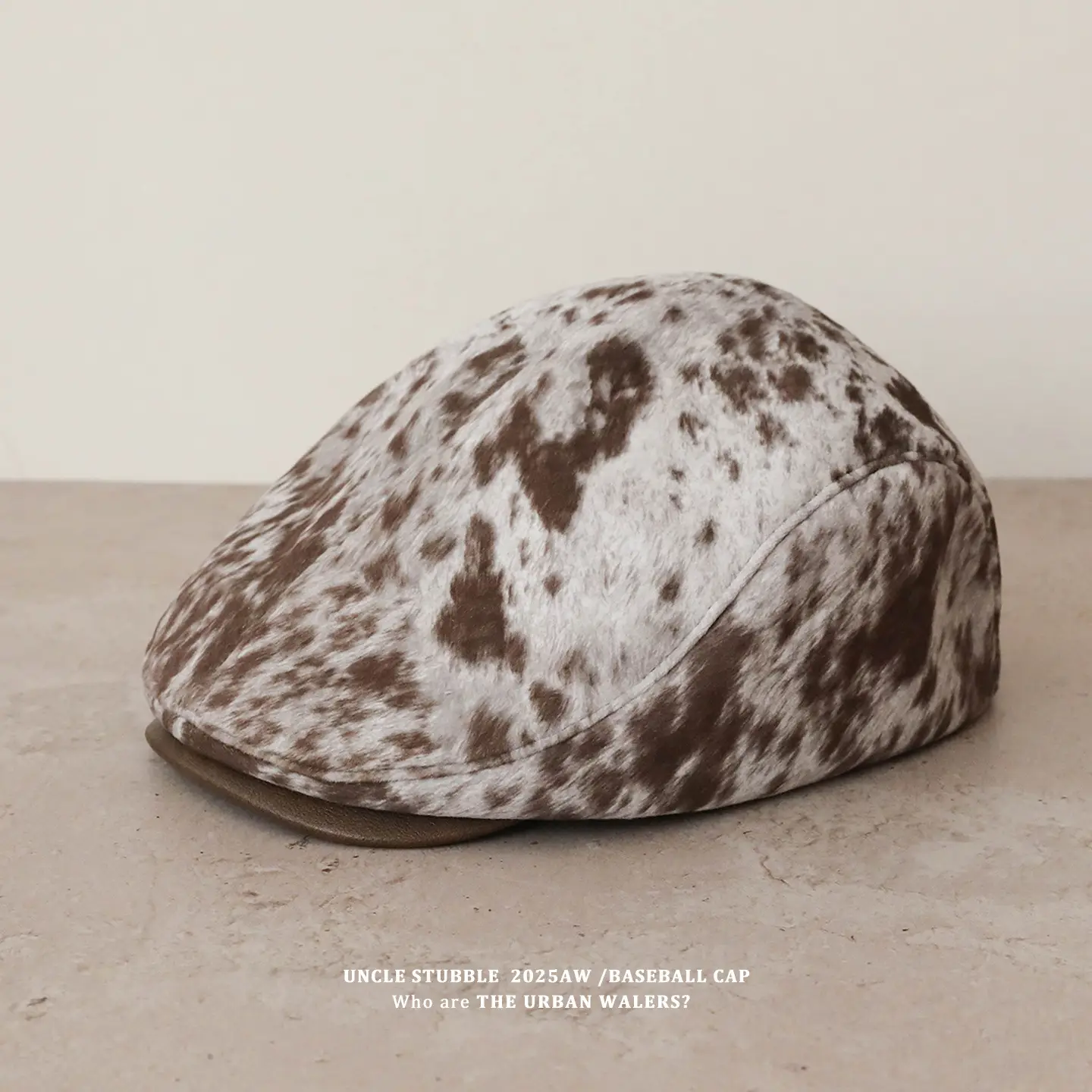 Korean Leopard Print Wool Cap for Girls — feature 6