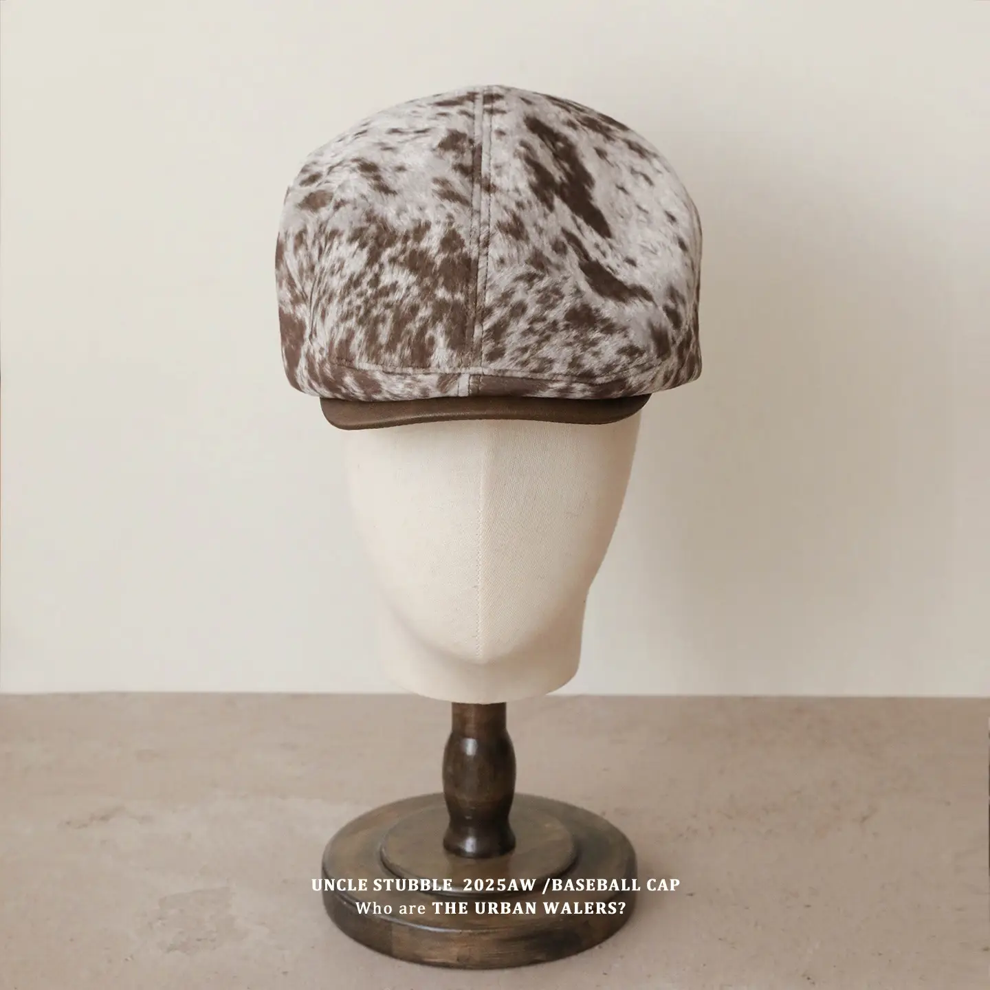 Korean Leopard Print Wool Cap for Girls — feature 8