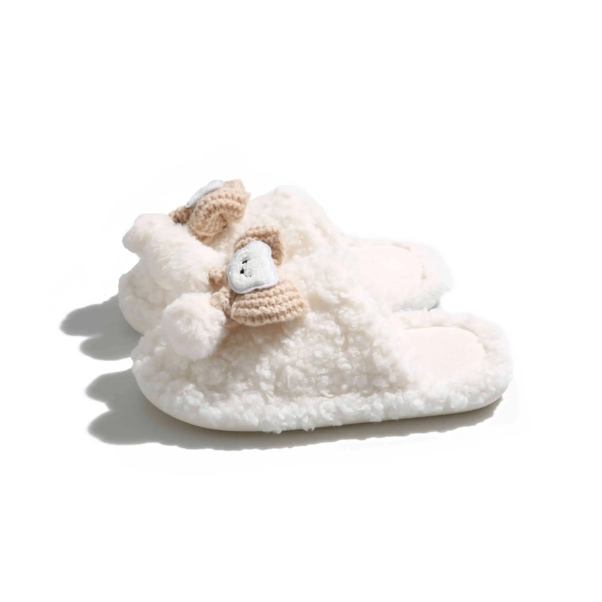 Soft Bear Cartoon Flats for Women 2025 Winter - Image 38