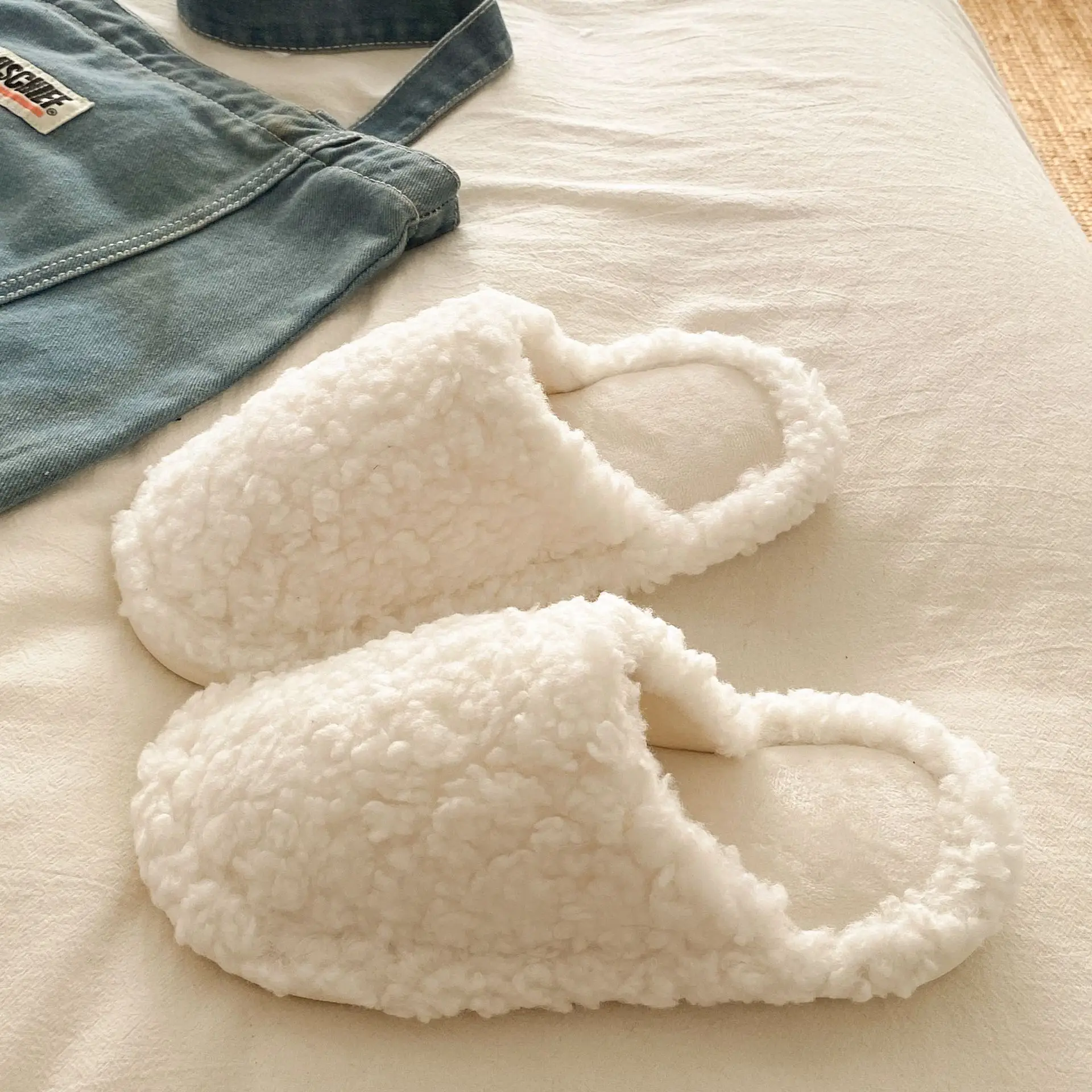 Soft Bear Cartoon Flats for Women 2025 Winter - Image 2