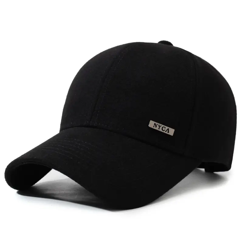 Beige Men's Baseball Cap Middle Age Sunshade - Image 2