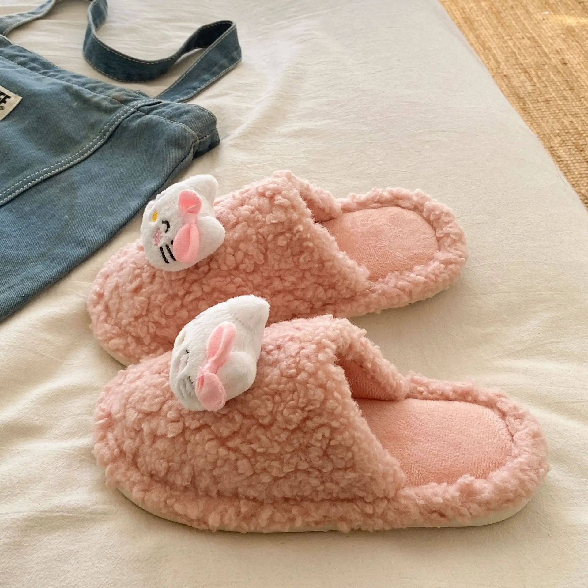 Warm Cotton Slipper for Women, Soft & Non-Slip - Image 16