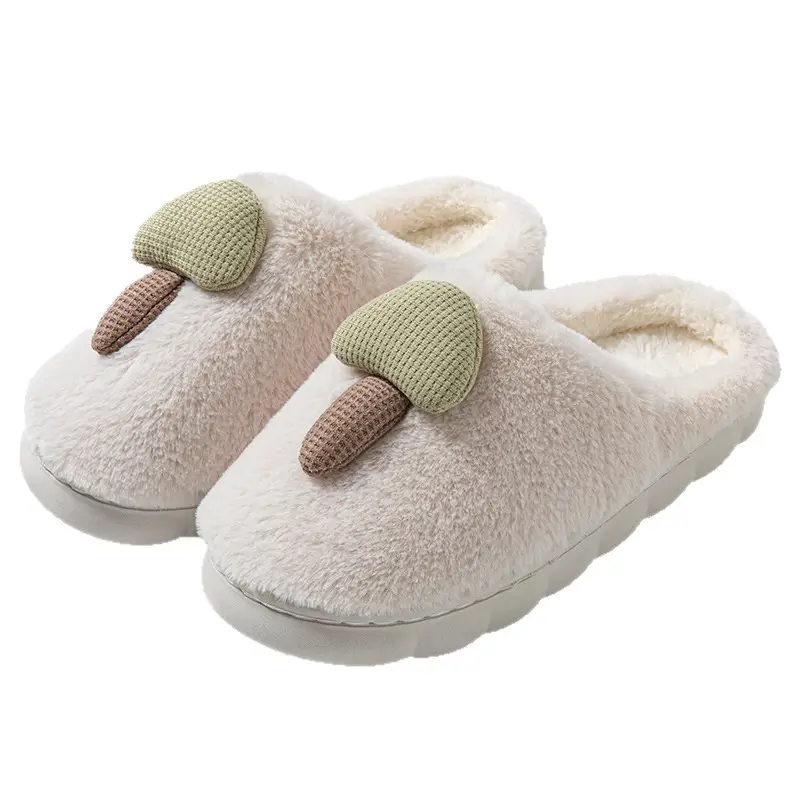 Cotton Slippers for Women in Winter, Non-Slip Warm Slippers for Couples, Men's Winter Indoor Thick-Soled Home Slippers - Image 10