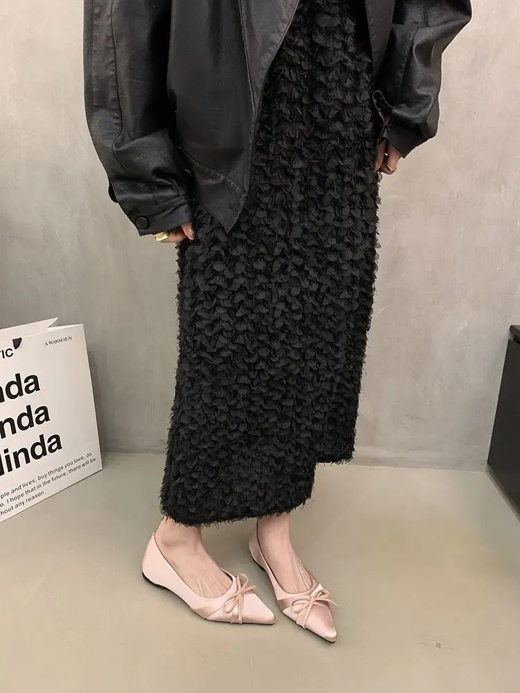 French-Style Gentle Bow Shallow Mouth Single Shoes for Petite Women, New Autumn Evening Shoes to Match Dresses — feature 10