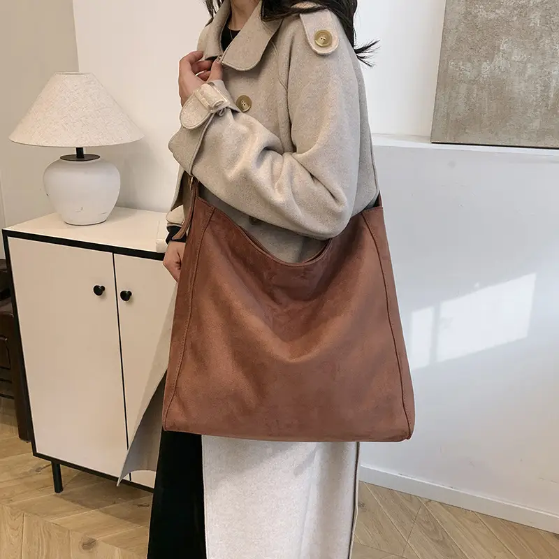 Retro Brown Underarm Bag for Women 2025 - Image 7