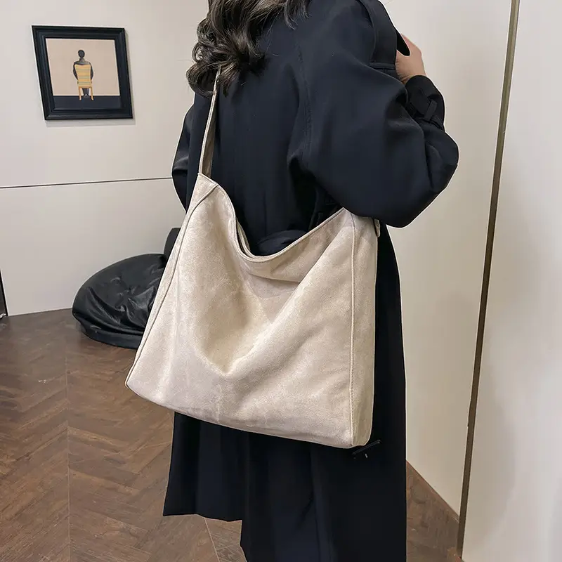 Retro Brown Underarm Bag for Women 2025 - Image 9