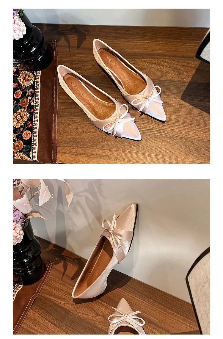French Style Bow Flat Shoes for Women 2025 — feature 3