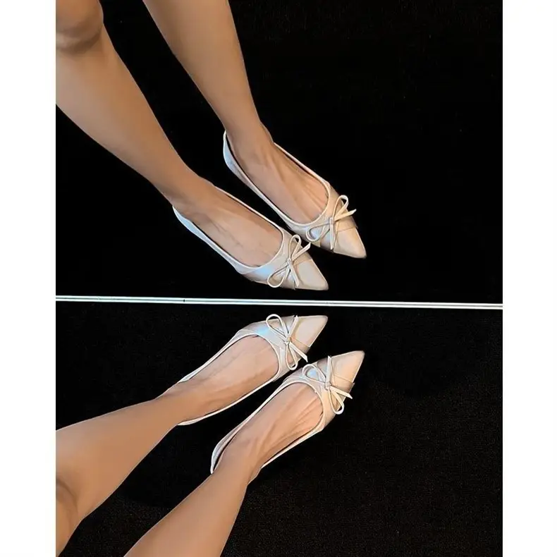 French Style Bow Flat Shoes for Women 2025 — feature 6