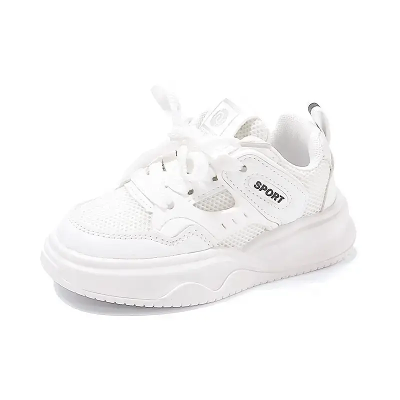 Girls Pink Chunky Sneakers 2025 Soft Sole